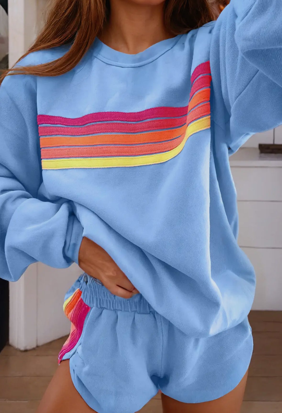 Blue Dreams Stripe Set