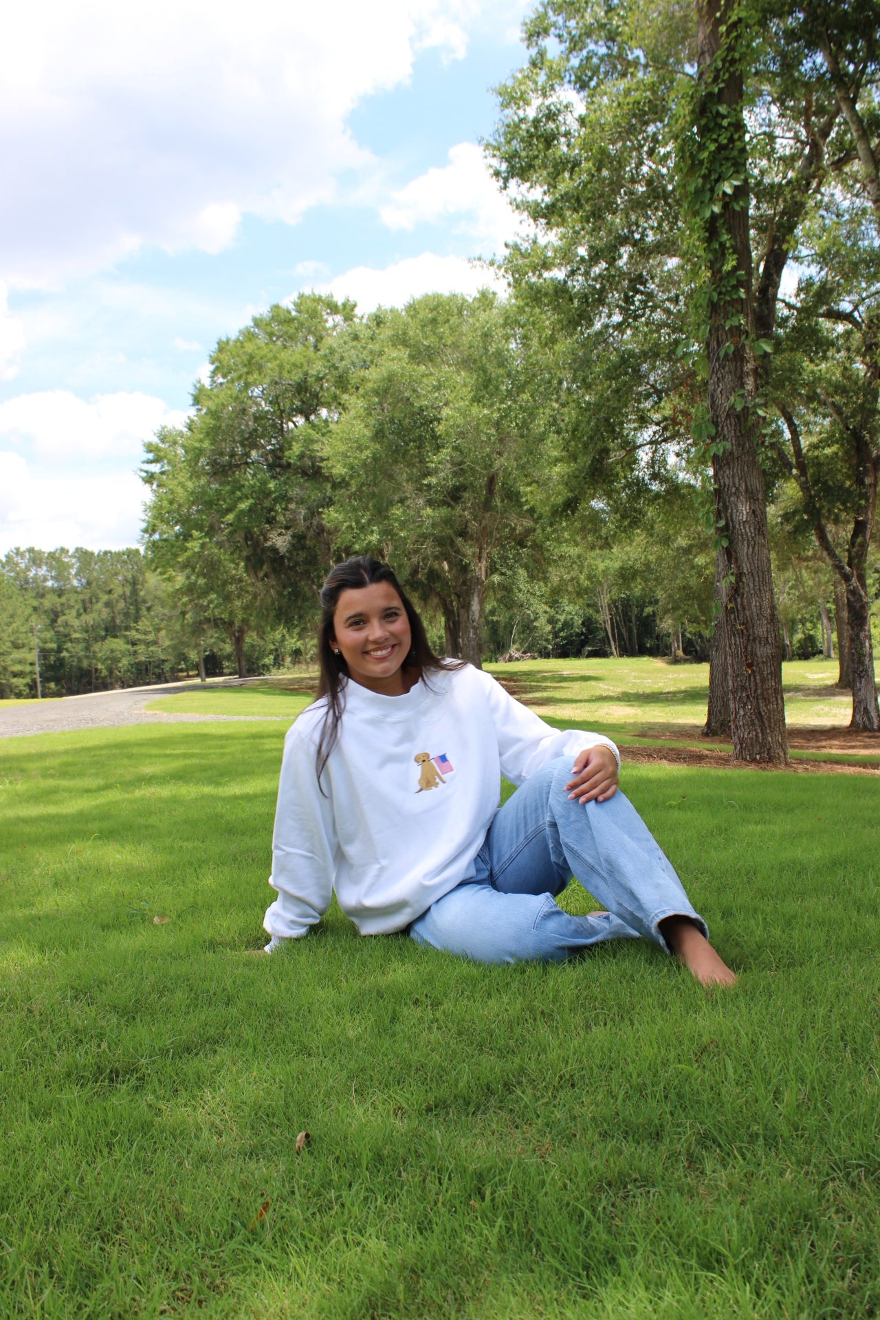 America mockneck sweatshirt