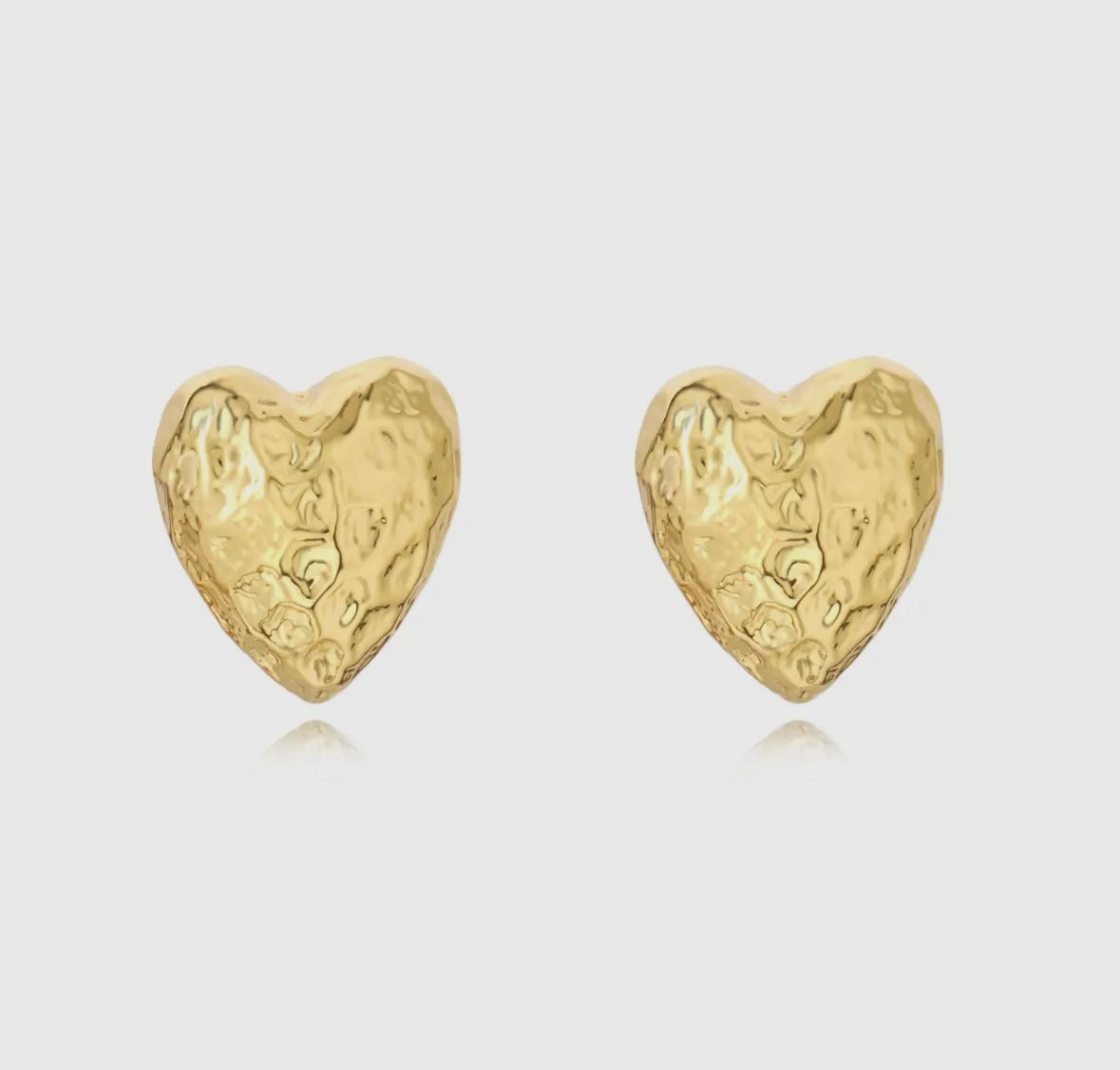 Heart studs